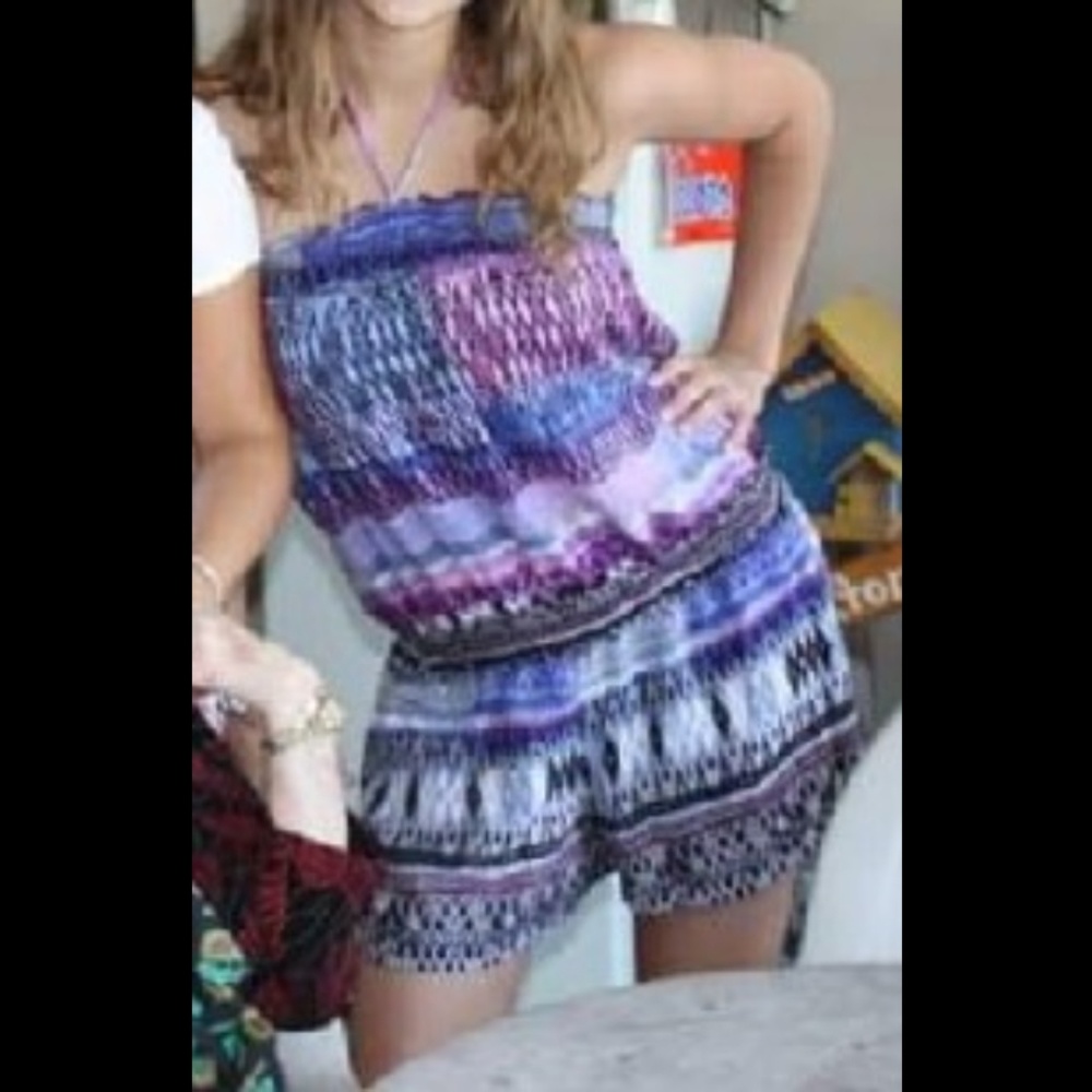 💲Tribal Romper or Beach Cover-up